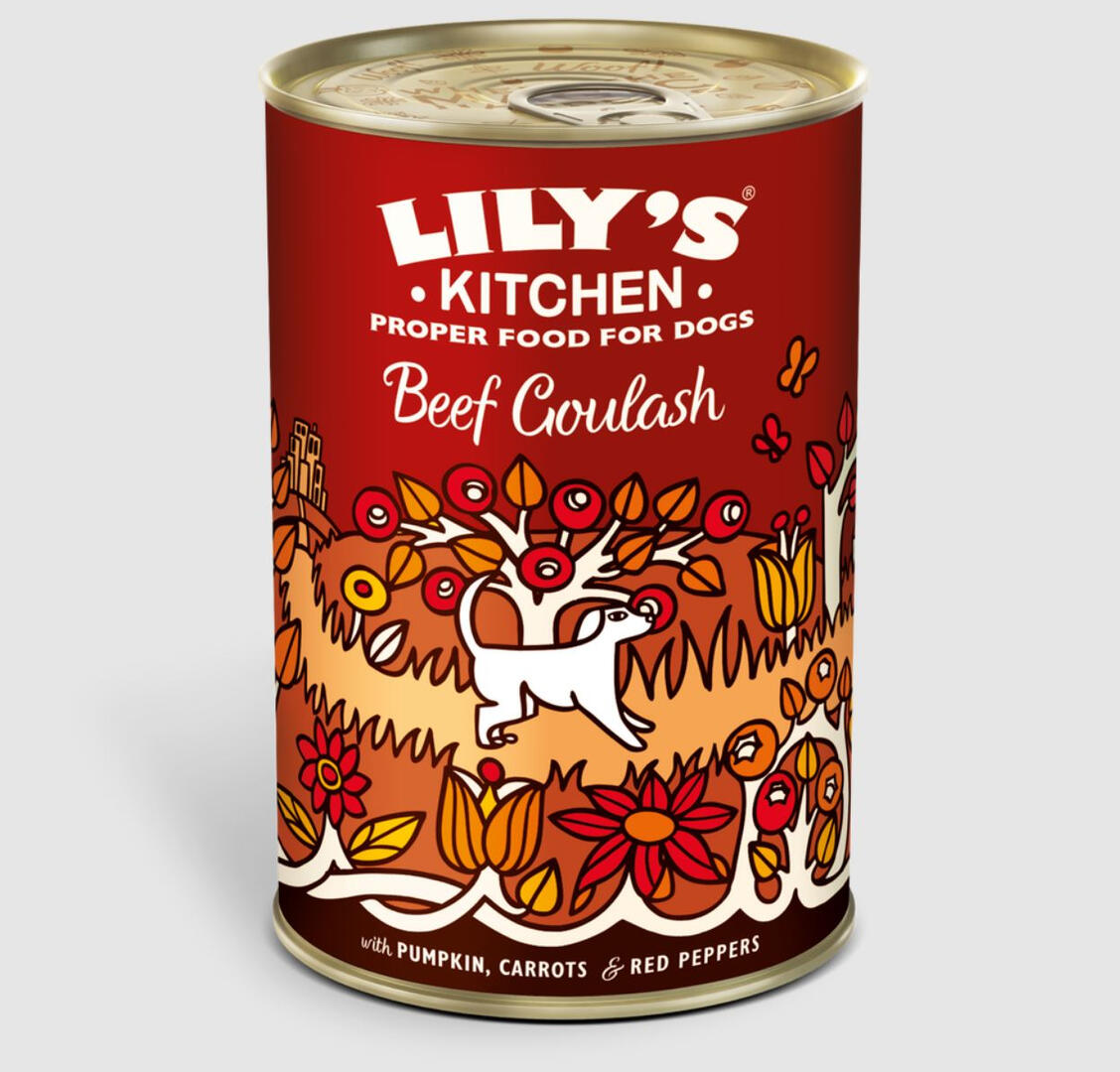 Wet Beef Goulash Dog Food